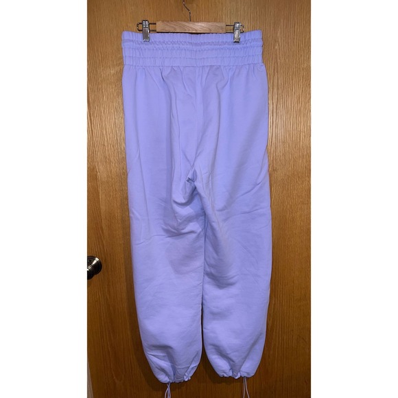 Bad Birdie Sweatpants Womens Small Purple Joggers Lavender Mint Drawcord - Picture 6 of 14